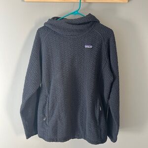 Patagonia Women's Textured Black Cowl Sweater